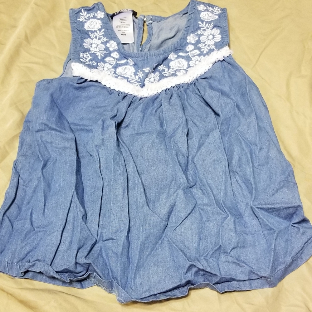 Cute denim top